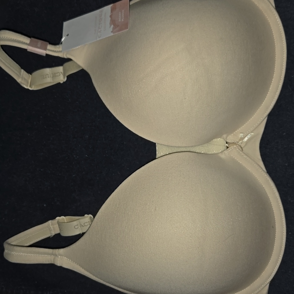 NWT Cacique Boost Plunge Bra (Cotton) SZ. 42DD